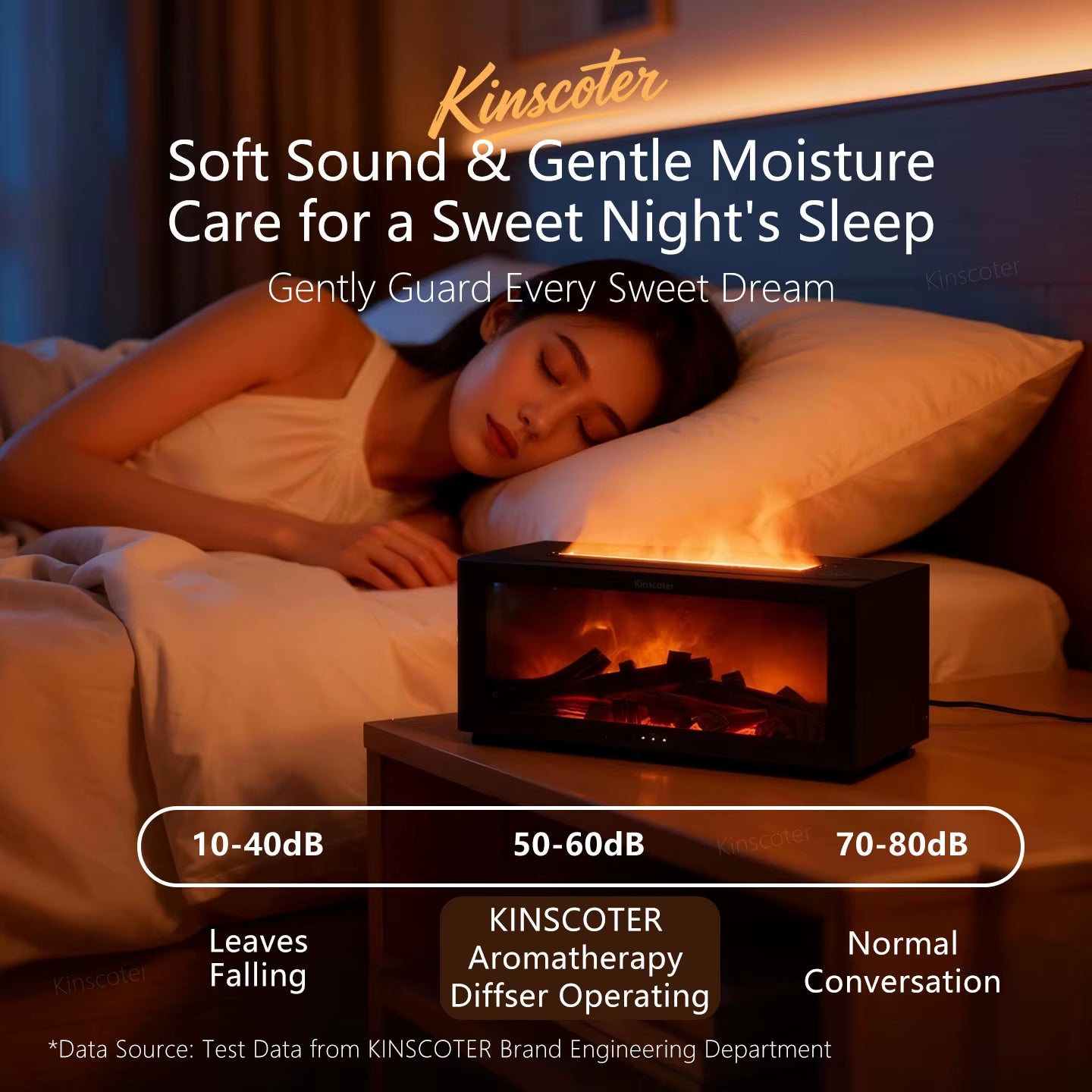 Enchanting Aroma Diffuser with Simulated Flame - Essential Oil Humidifier for Home & Office, Perfect Holiday Gift!