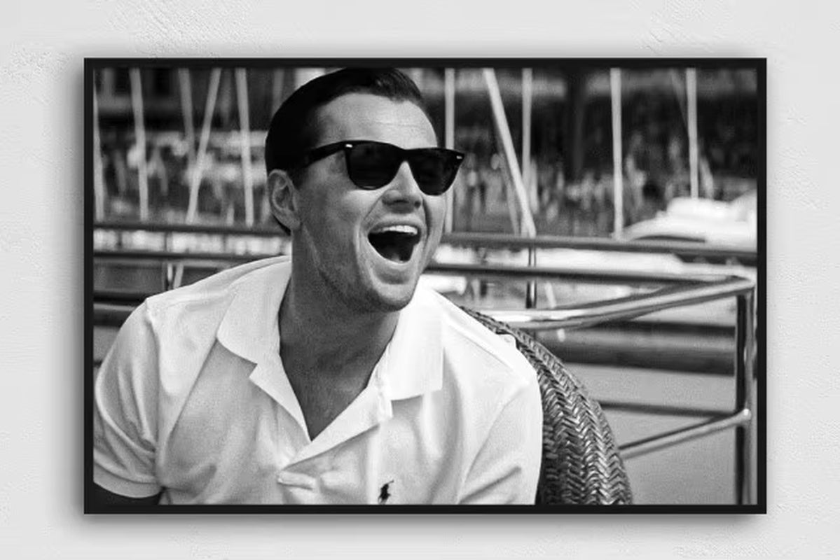 The Wolf of Wall Street Movie Poster Series Leonardo Dicaprio Canvas Painting Aesthetic Wall Art Pictures Home Bed Room Decor