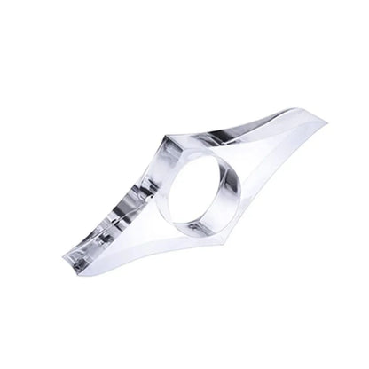 Acrylic Thumb Bookmark One Hand Reading Thumb Book Holder Clear Portable Ring Page Holders Durable Student Fast Reading Tools